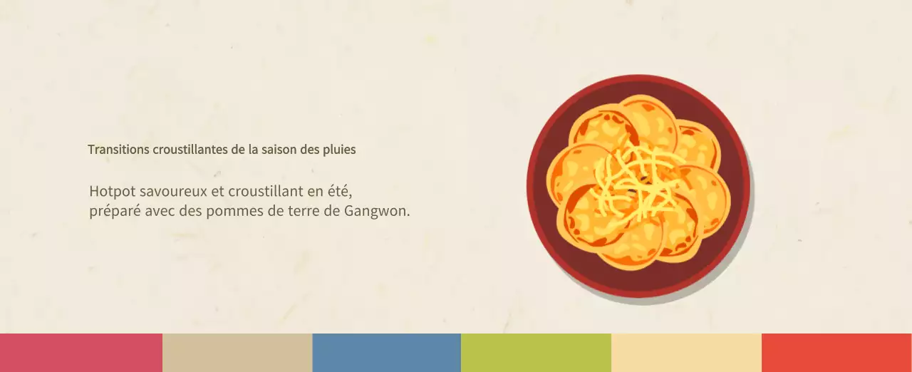 Calendrier de l'alimentation traditionnelle beige