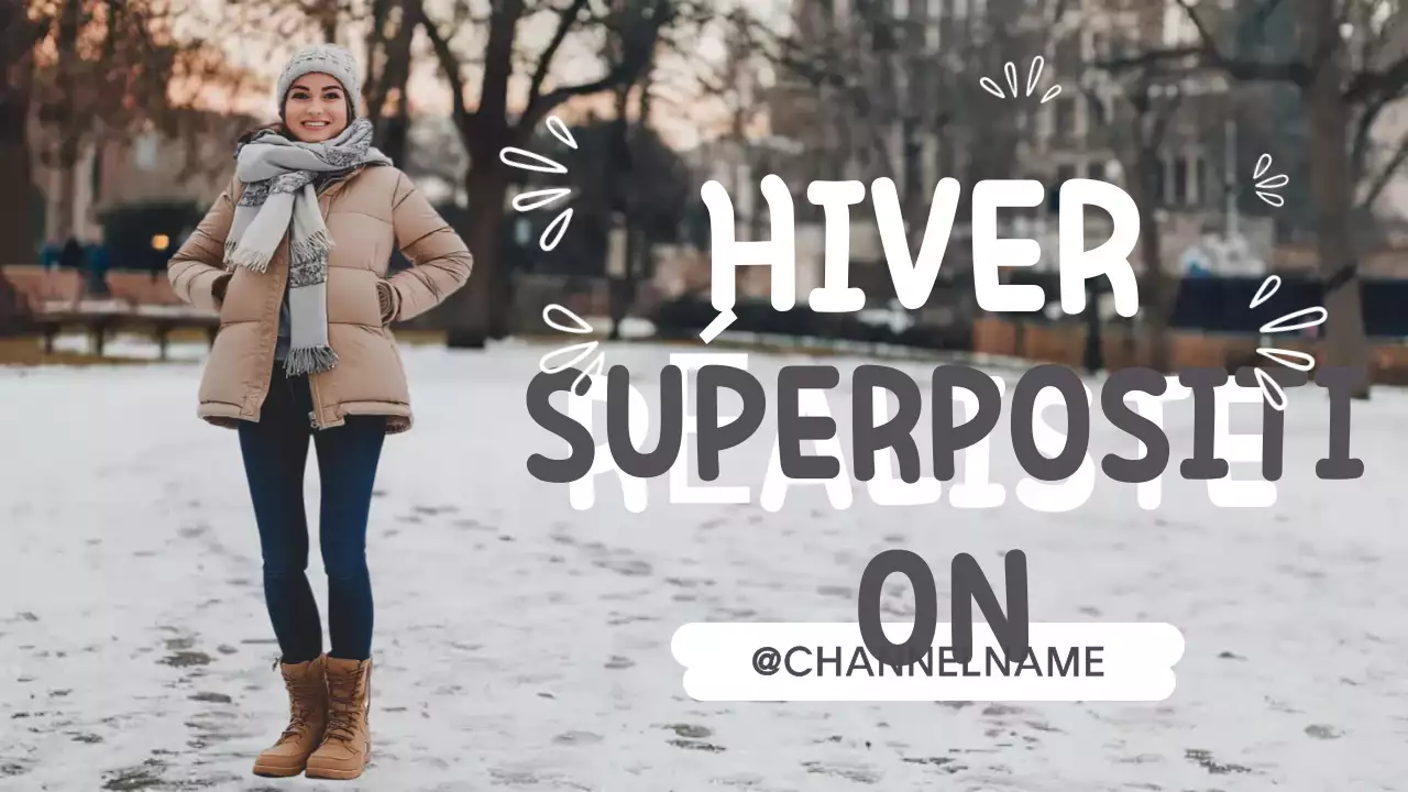 Beige Guide d'hiver moderne