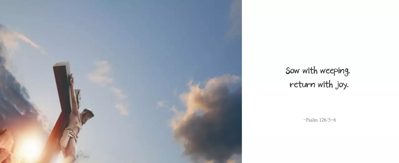 Promote a simple calligraphy Bible Church