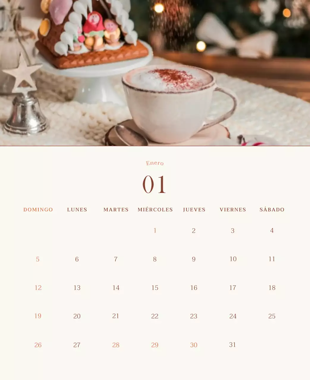 Promover Beige Vintage Cafe