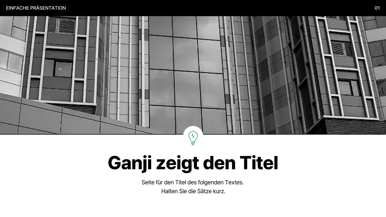 Mint Minimal Präsentation erklärt