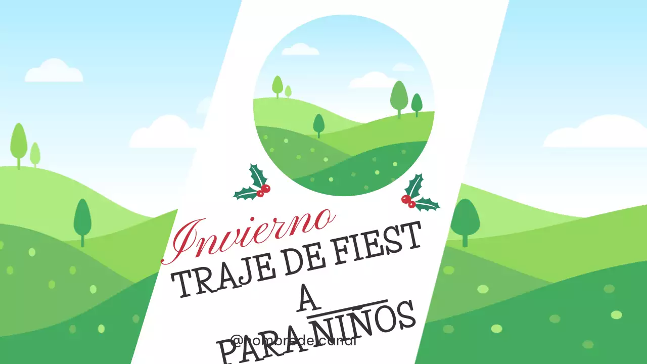 Promoción de moda infantil festiva en rojo