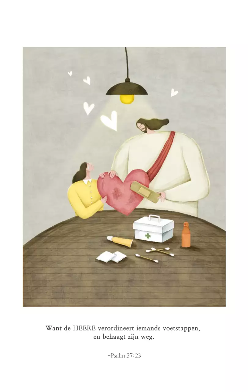 Pastel schone illustratie kerk