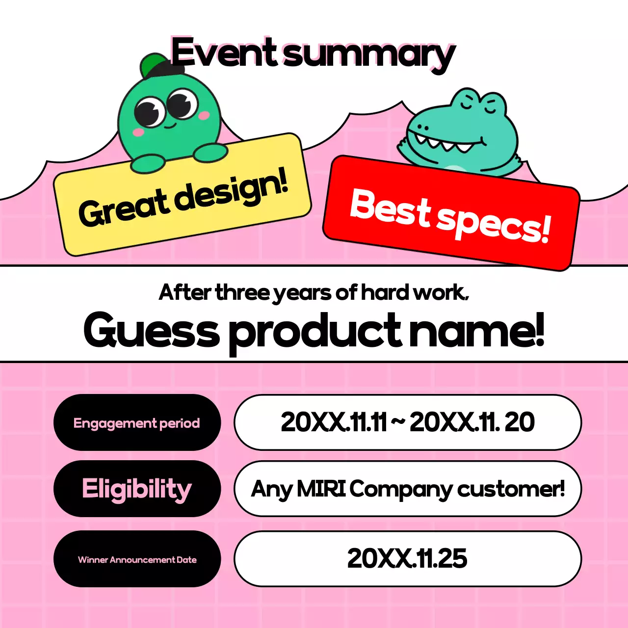 Pink Playful Product Promotion Instagram Carousel