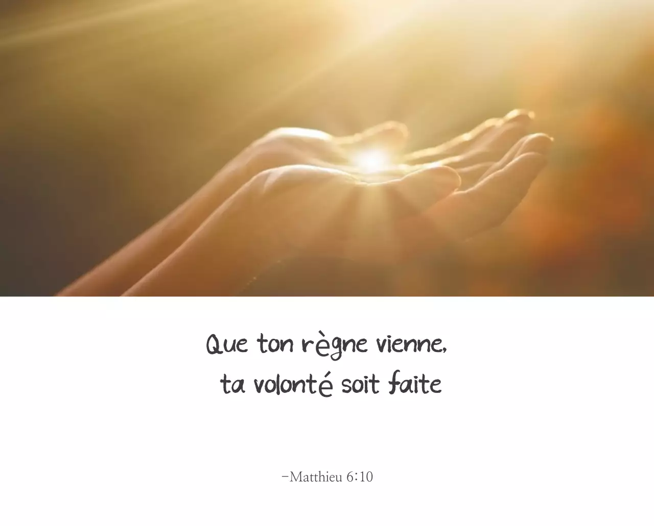 Calligraphie simple Promotion de l'église biblique