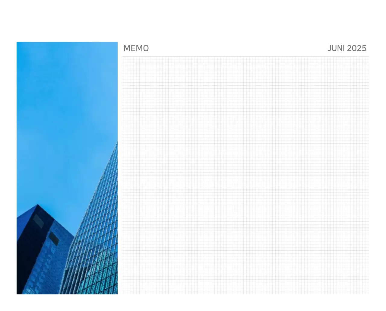 Blauer moderner Kalender Kalender