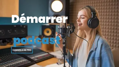 guide des podcasts modernes bleus