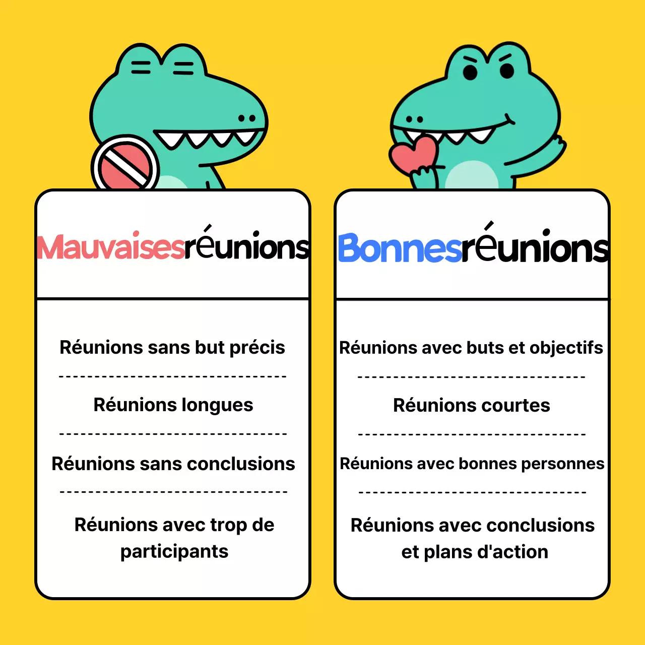 La lettre d'information jaune et jolie de la réunion d'entreprise