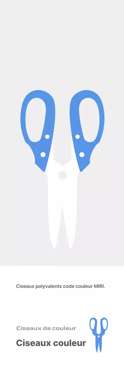 Papeterie grise simple annonce mercerie