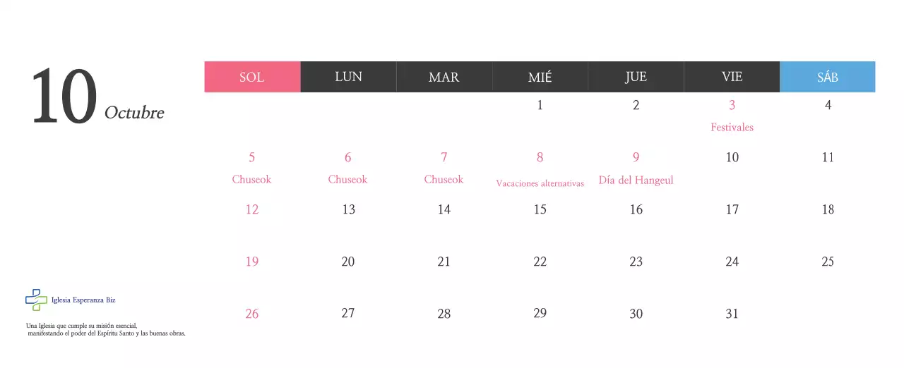 Caligrafía sencilla Promoción de la Biblia en la Iglesia