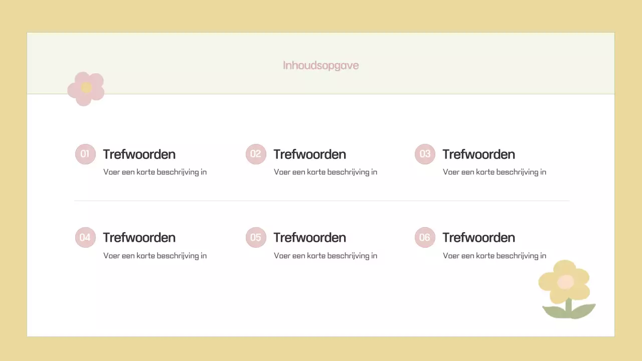 Een beige en eenvoudig projectvoorstel plannen