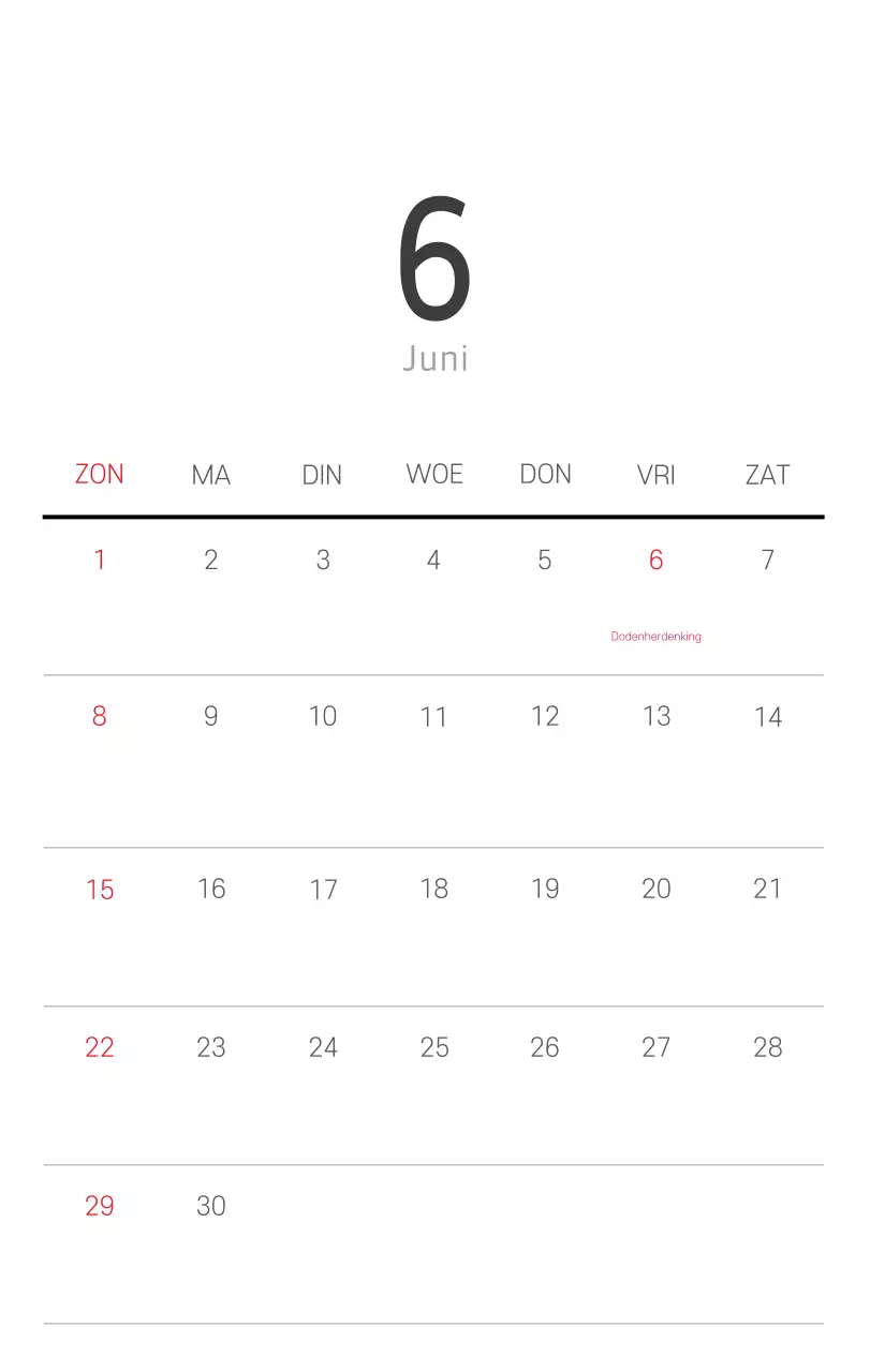 Witte schone botanische natuurkalender