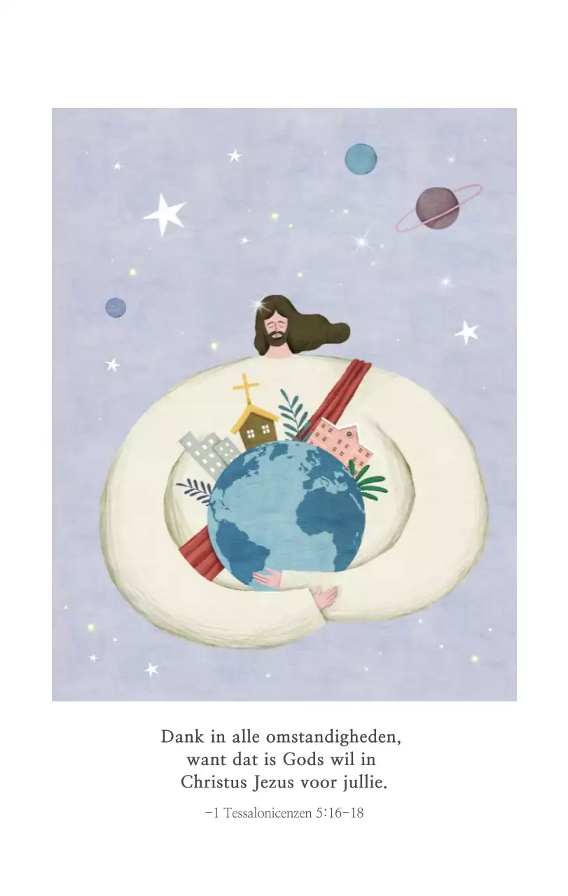 Pastel schone illustratie kerk