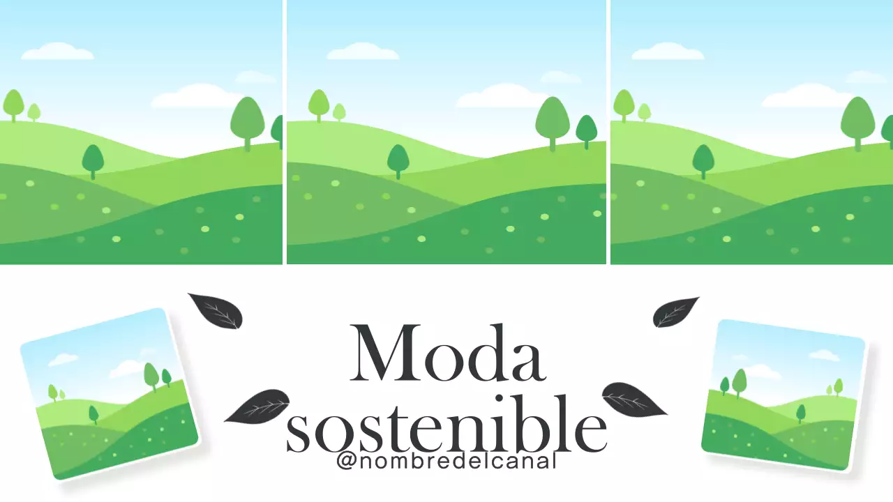 Anuncio de moda moderna en negro