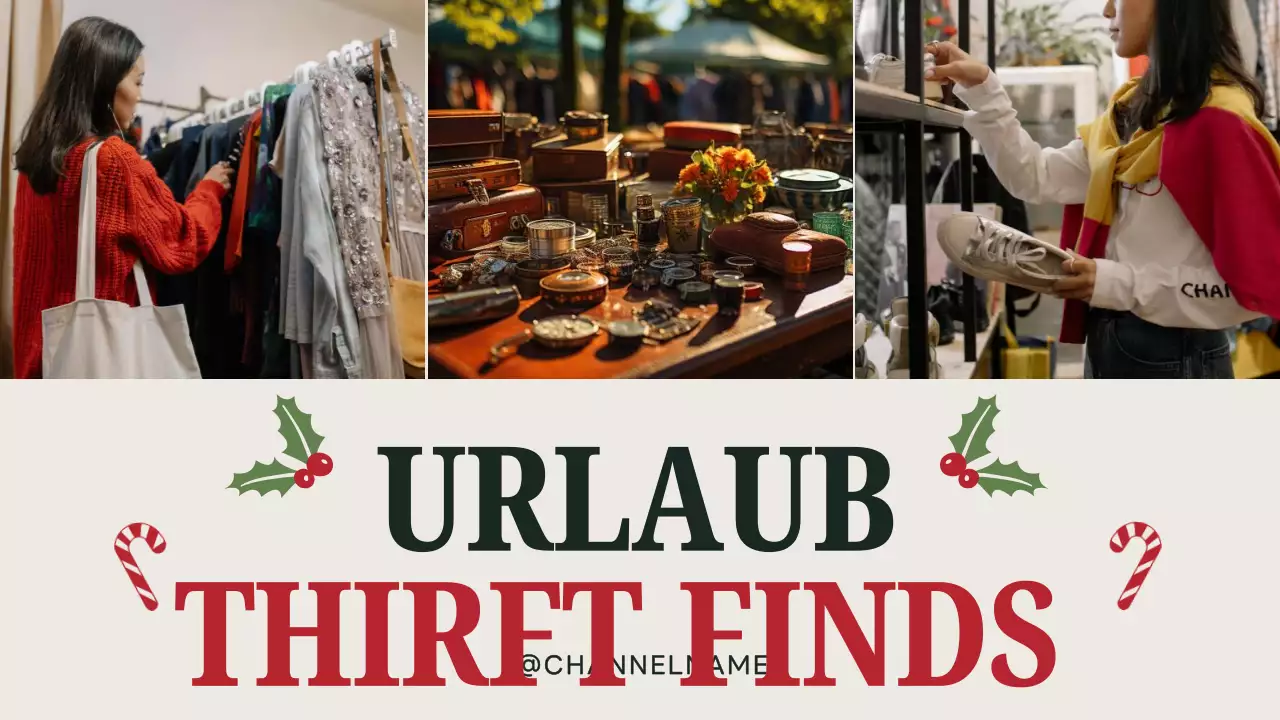 Rote Vintage-Ferienwerbung