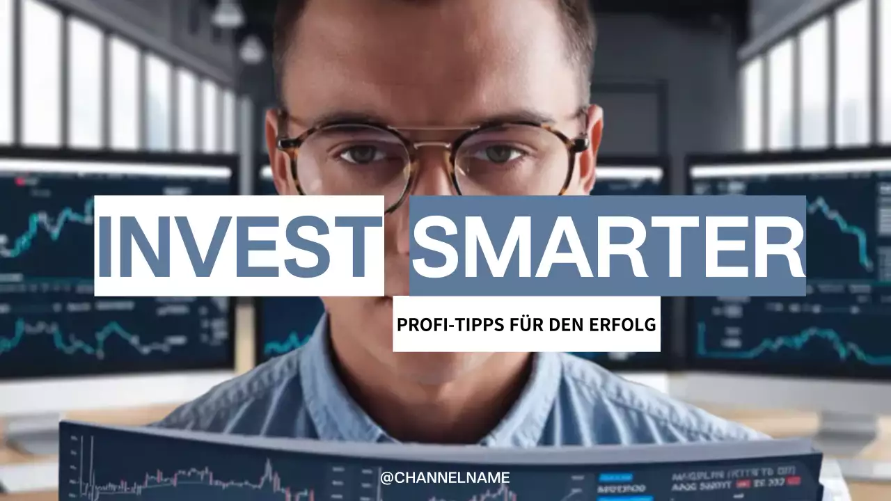 blue modern investment guide