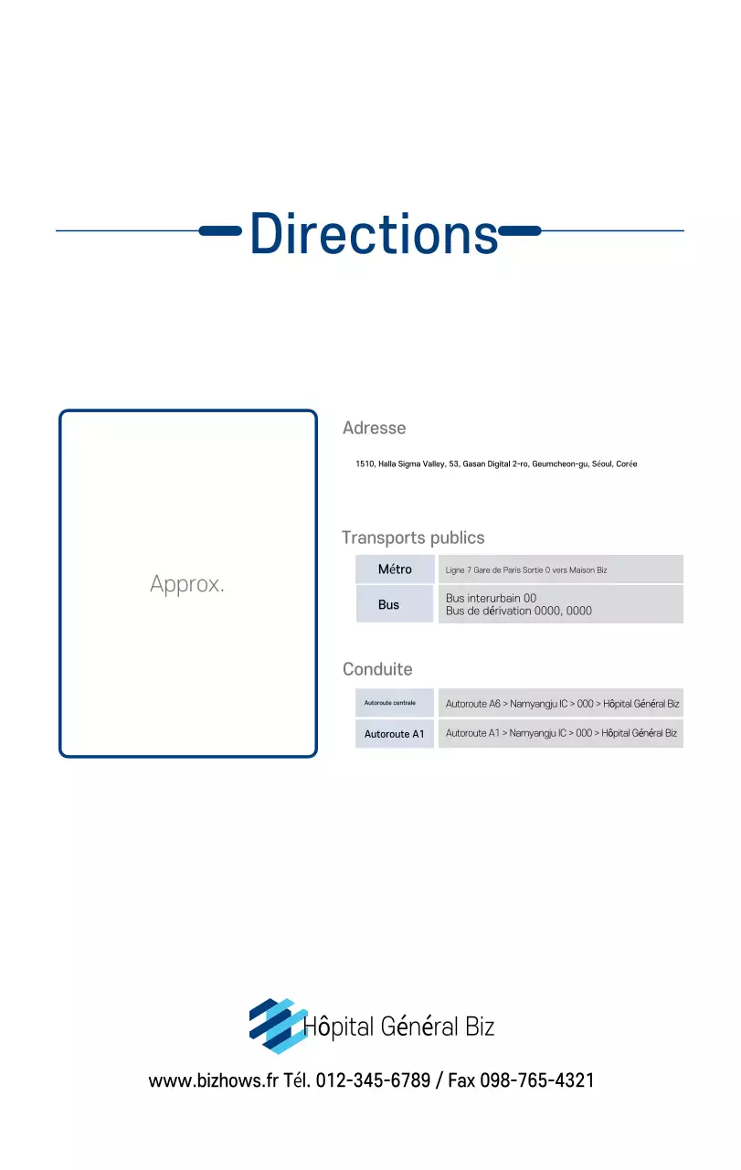 Calendrier promotionnel d'hôpital simple blanc marine