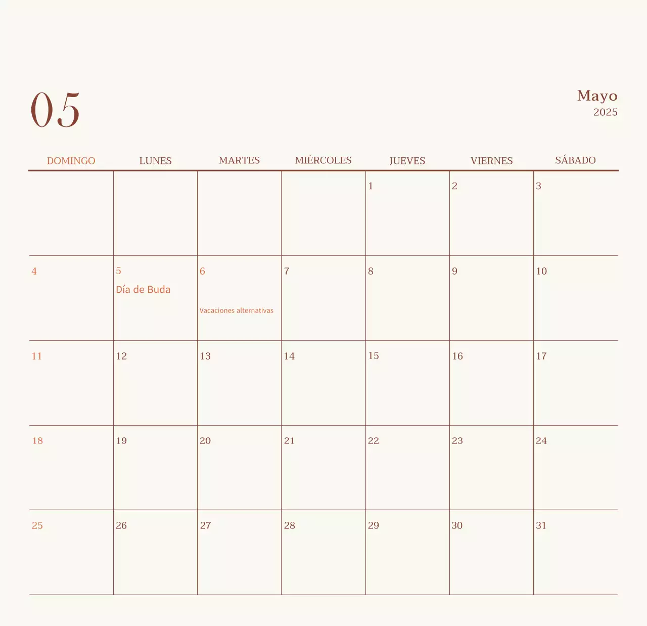 Promover Beige Vintage Cafe