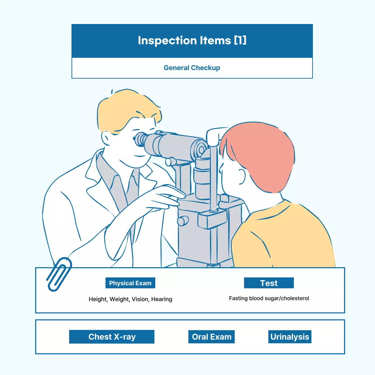 Blue Simple Health Guide Instagram Carousel