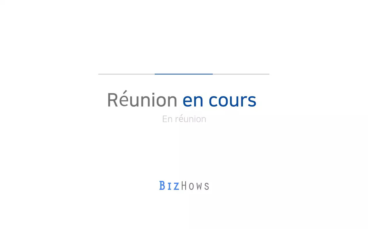 Calendrier minimaliste bleu