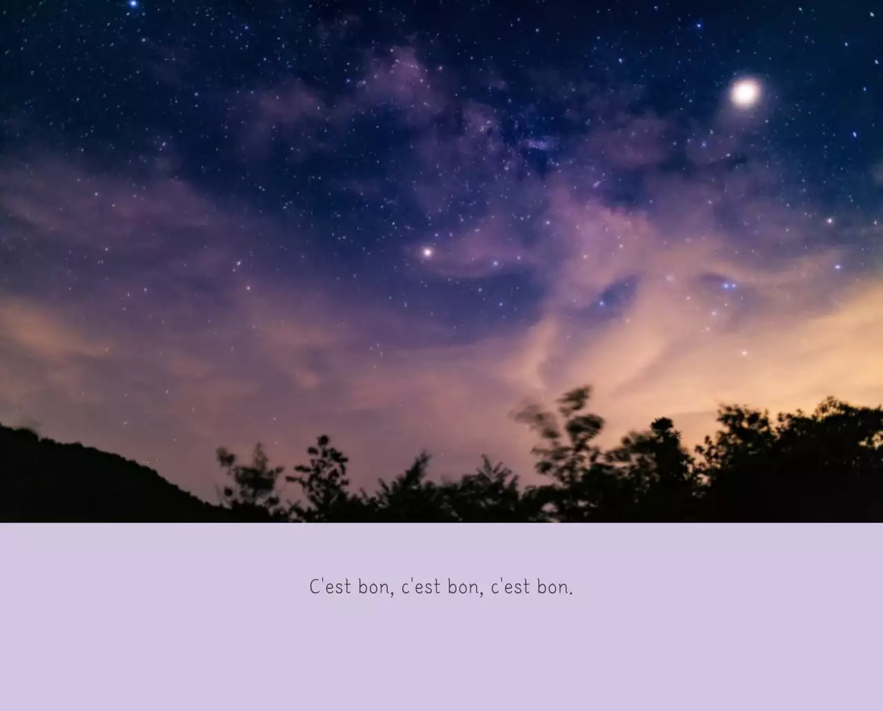 Calendrier botanique blanc et propre