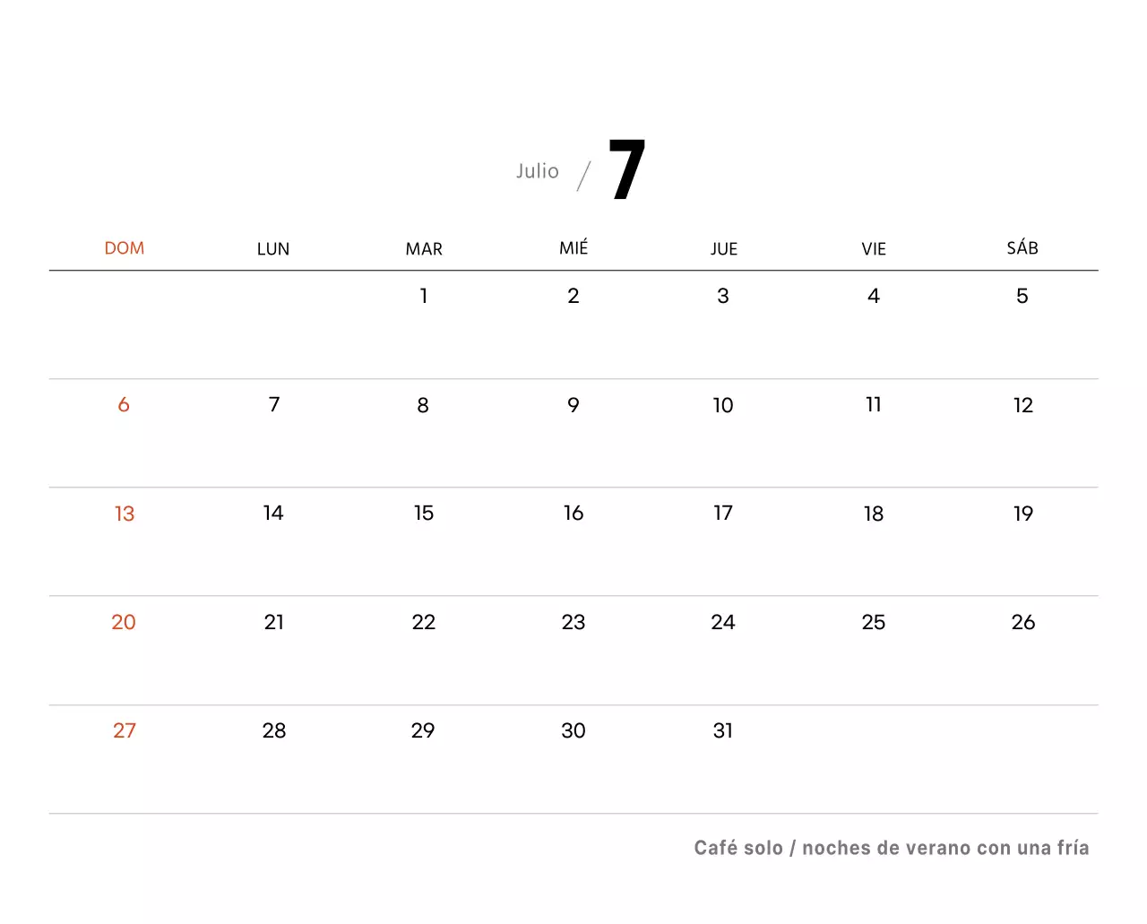 Un café sentimental blanco y marrón