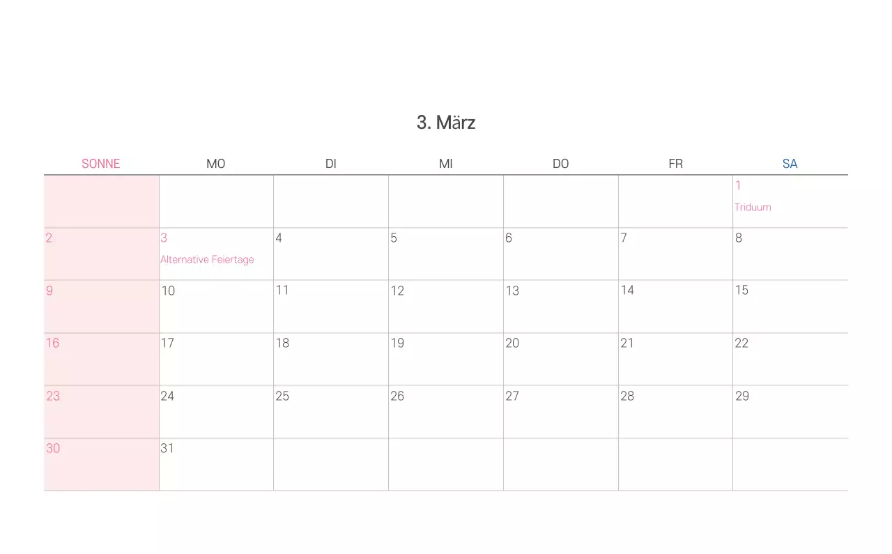 Pastell saubere Illustration Kirche