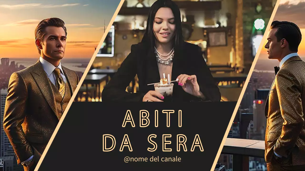 Promozione moda di classe in oro