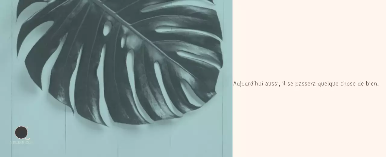 Calendrier botanique blanc et propre