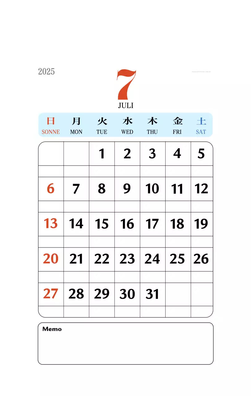 Retro-Konzept Erinnerungskalender in rot