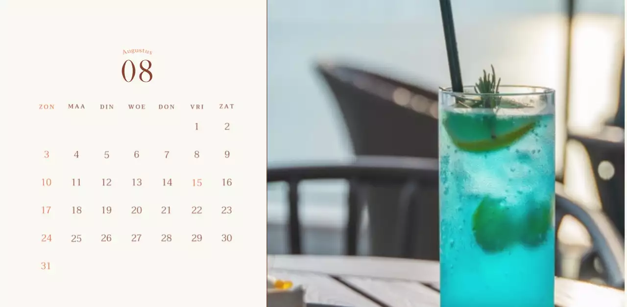 Promote Beige Vintage Café