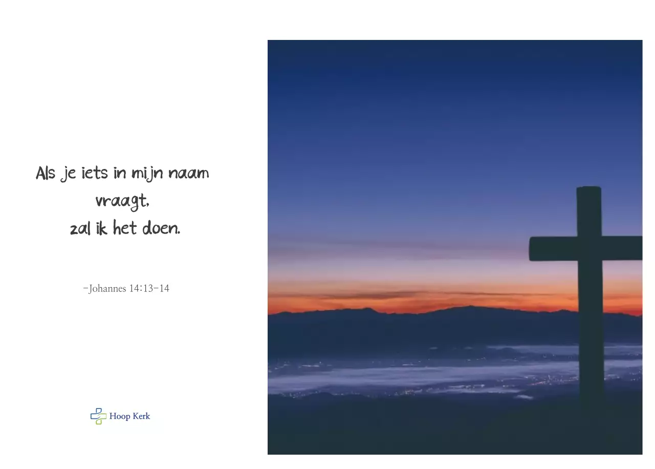 Eenvoudige kalligrafie Bijbel Kerk Promotie