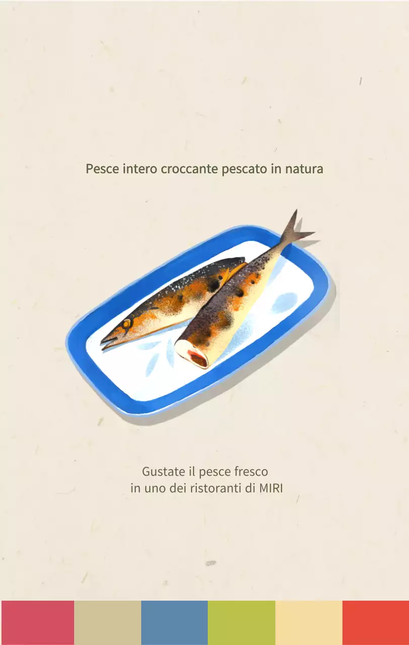 Calendario alimentare tradizionale beige