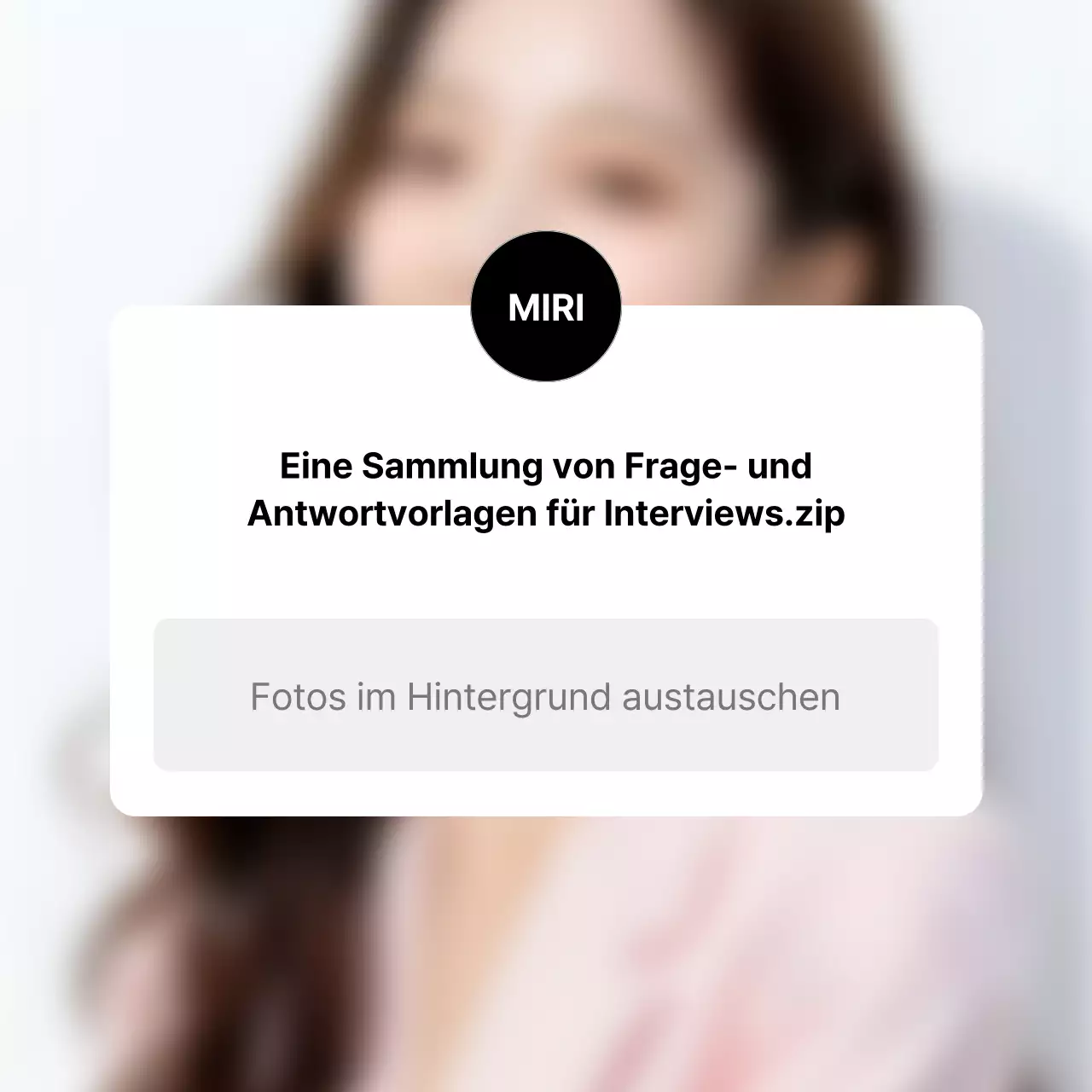 Weiß Einfaches Interview Dokumentation