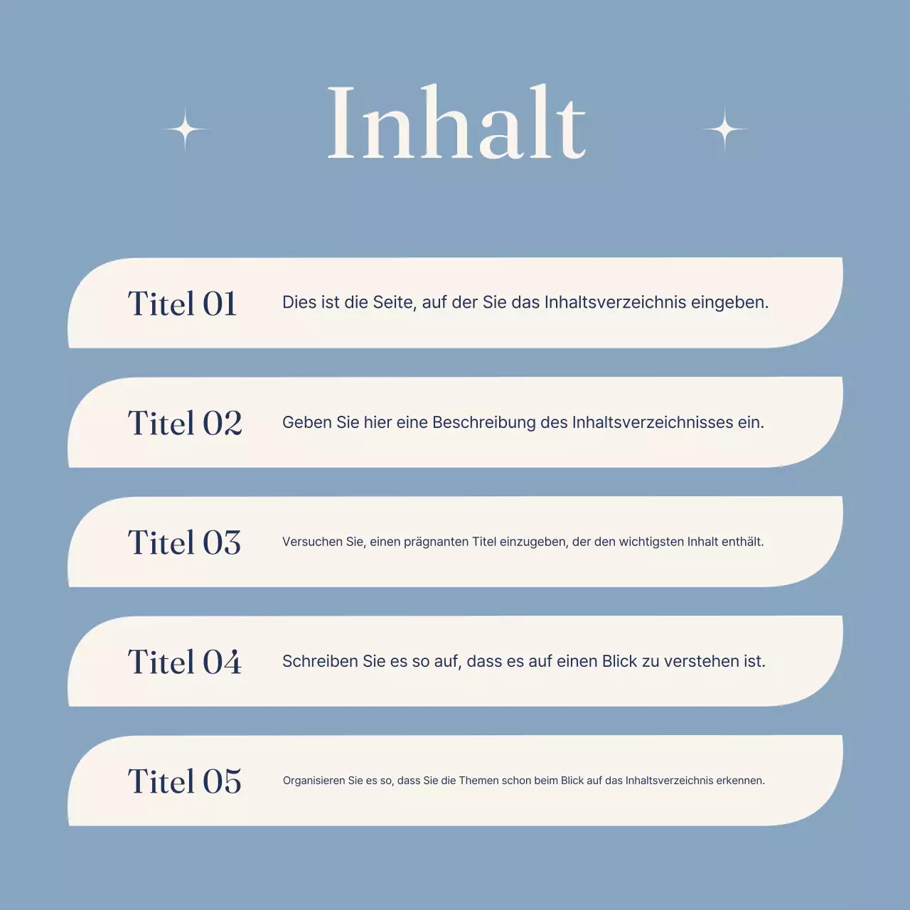 Ein Leitfaden für hellblaues minimalistisches Design