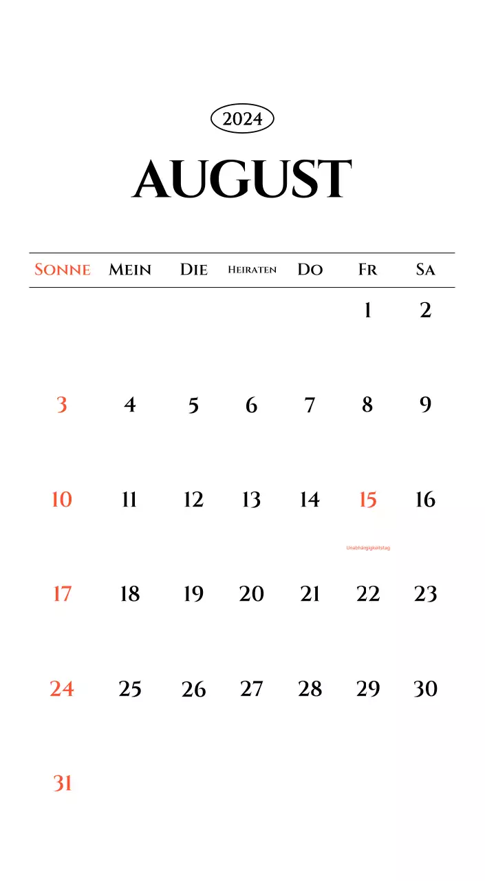 Einfacher Kalender mit schwarzer und weißer emotionaler Reisefotografie Konzept