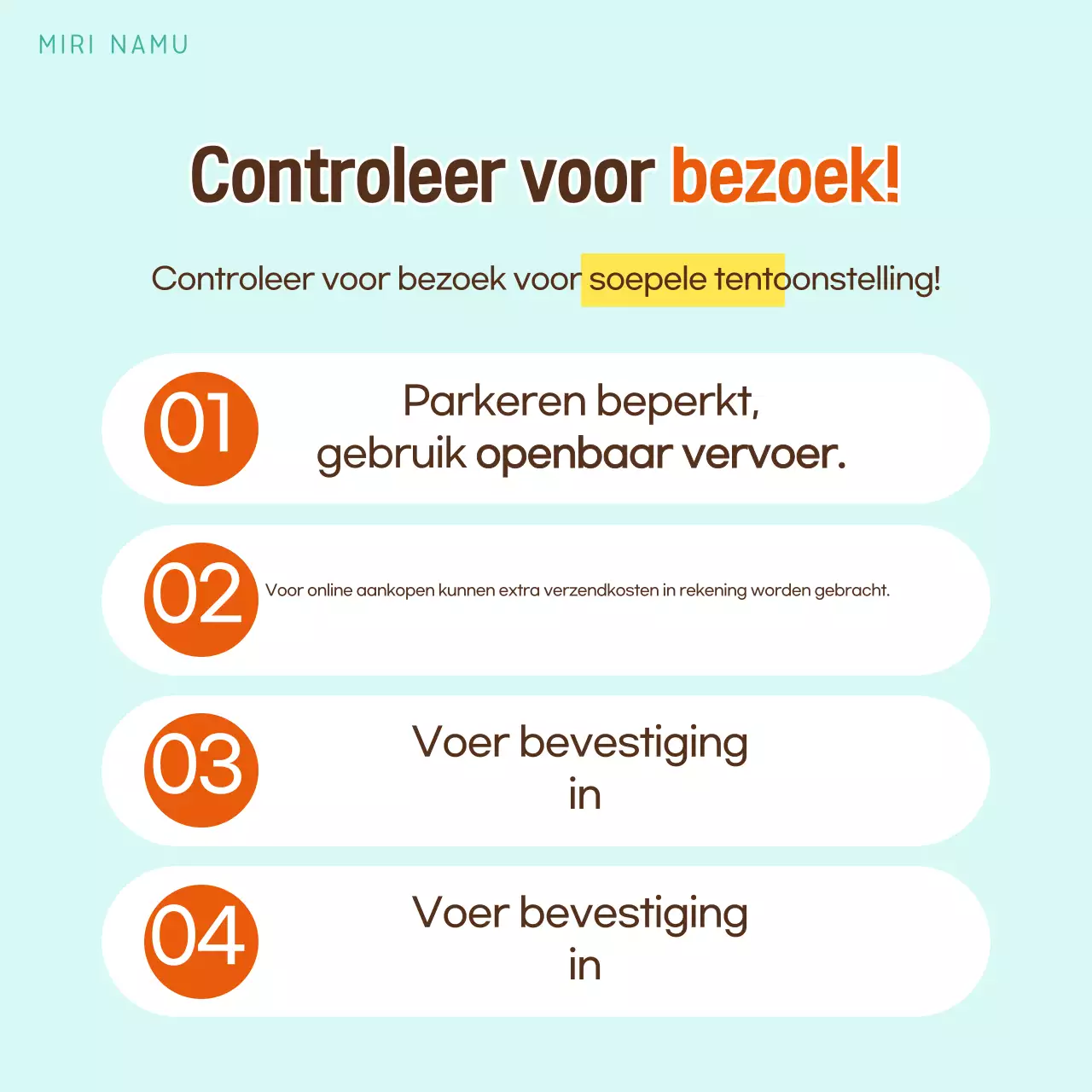 Promotie voor de mooie producten tentoonstelling van de Munt