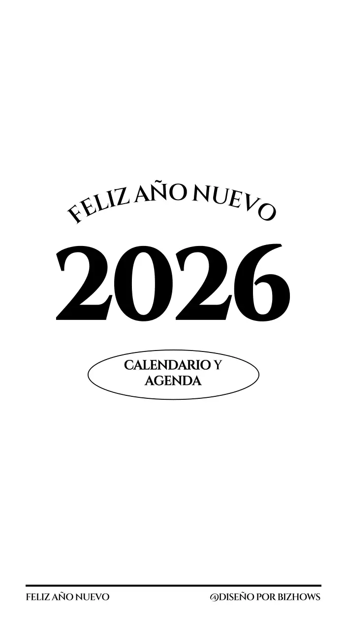 Calendario sencillo con concepto de fotografía de viaje emocional en blanco y negro