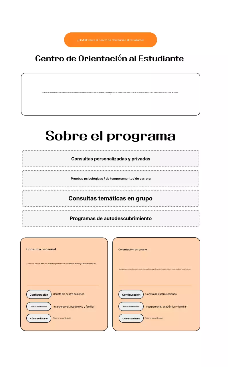 Guía sencilla de Orange para la vida universitaria