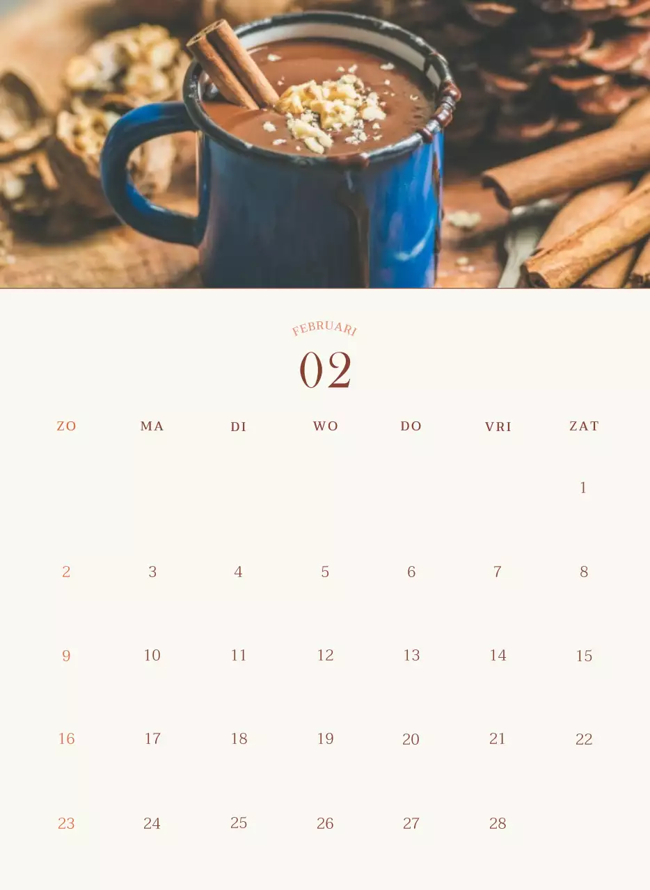 Promote Beige Vintage Café