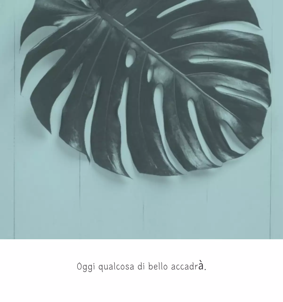 Calendario botanico naturale bianco e pulito