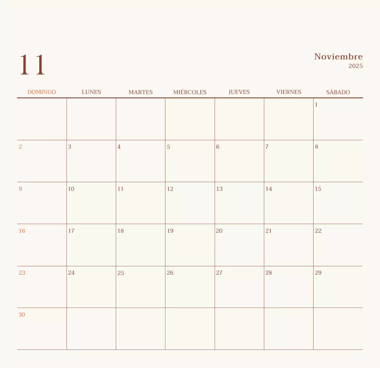 Promover Beige Vintage Cafe