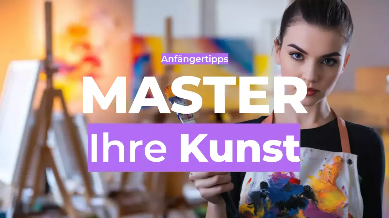 Führer für farbenfrohe moderne Kunst