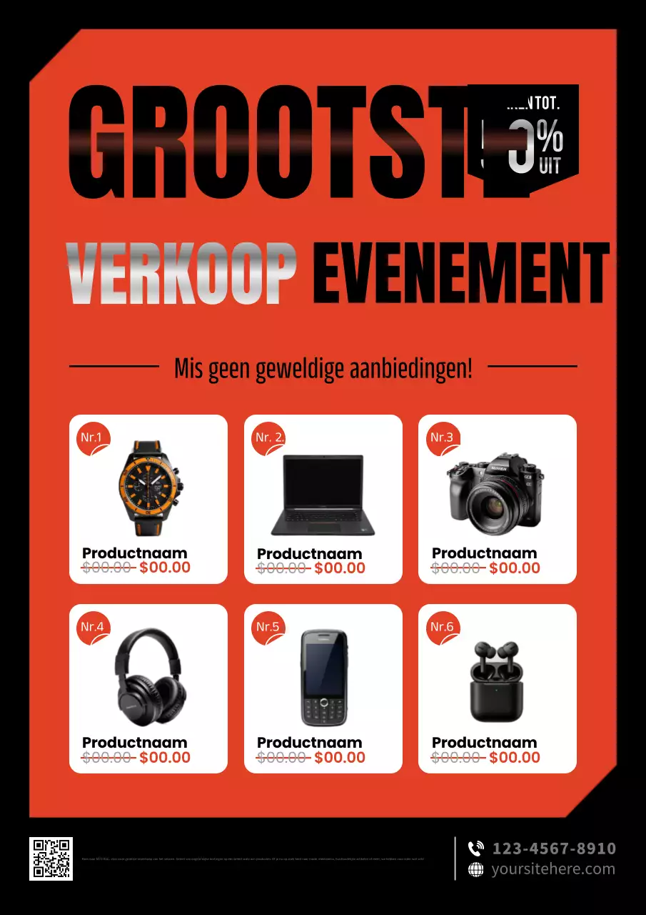 rood vet uitverkoop promotie