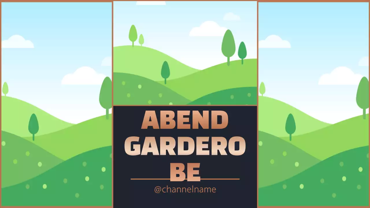 braun moderne Mode Förderung