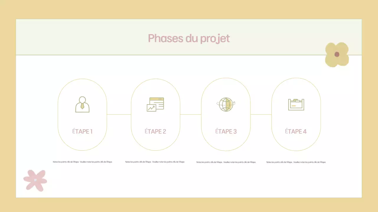Planifier une proposition de projet beige et simple