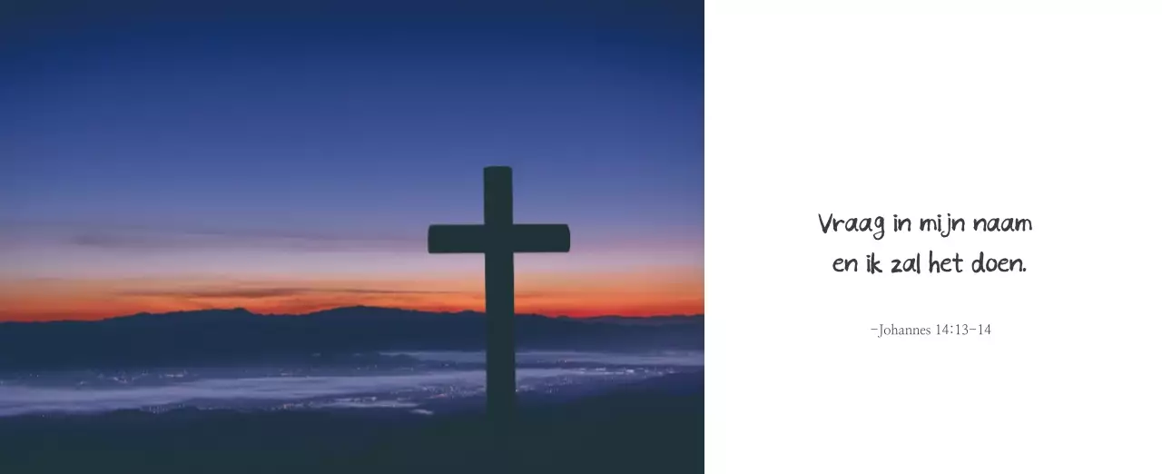 Eenvoudige kalligrafie Bijbel Kerk Promotie