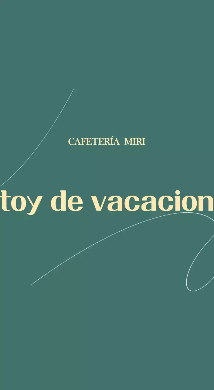 Un moderno calendario de cafeterías con recomendaciones para la bebida del mes