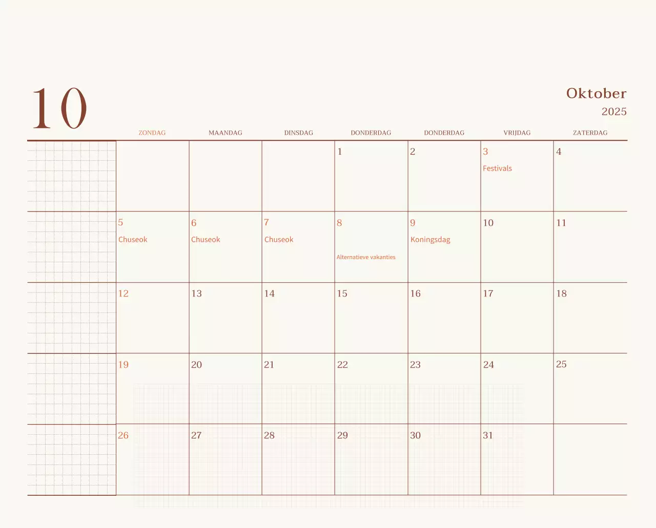 Promote Beige Vintage Café