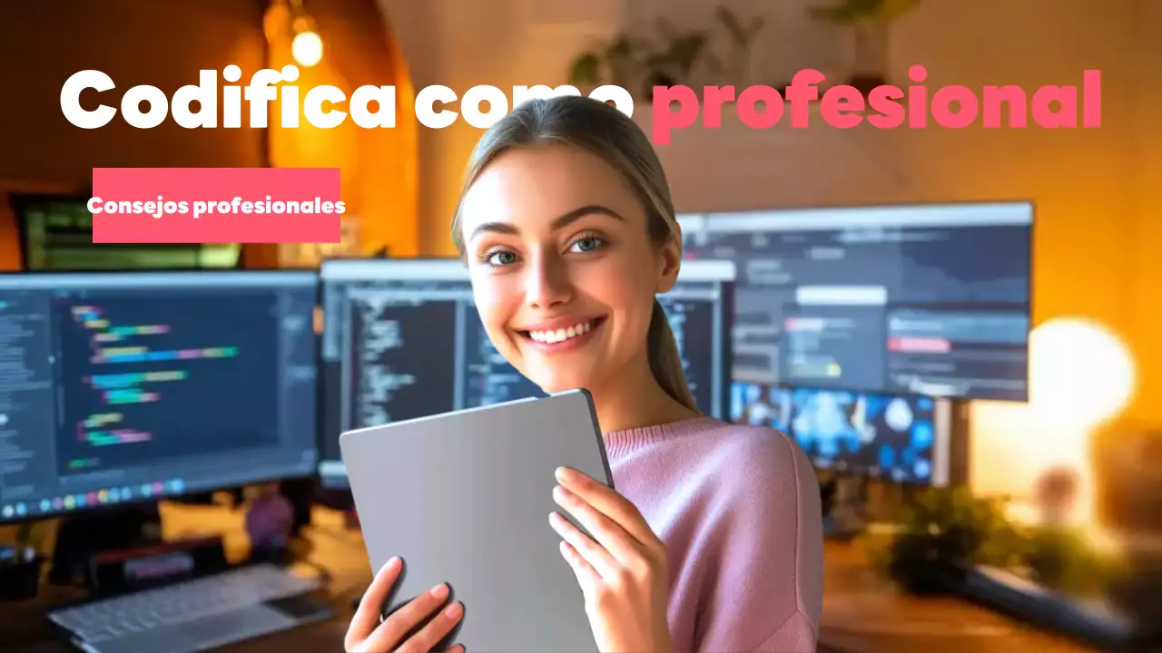 guía moderna de codificación rosa